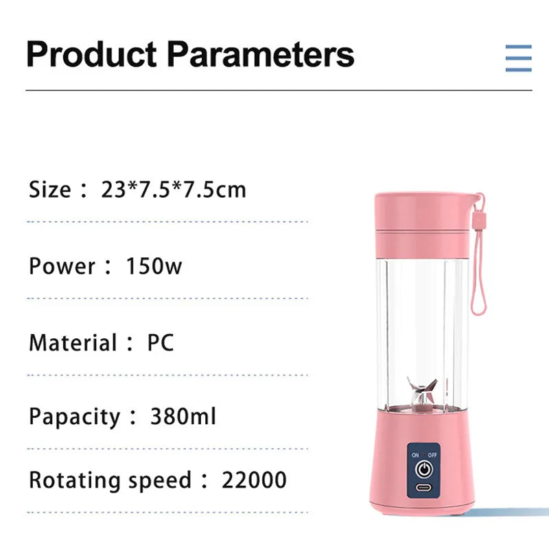 Nutrijet 6cuchillas Portátil